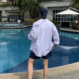 Fitzgerald | Men's Linen Cotton Long Sleeve Shirt with Oversize Fit