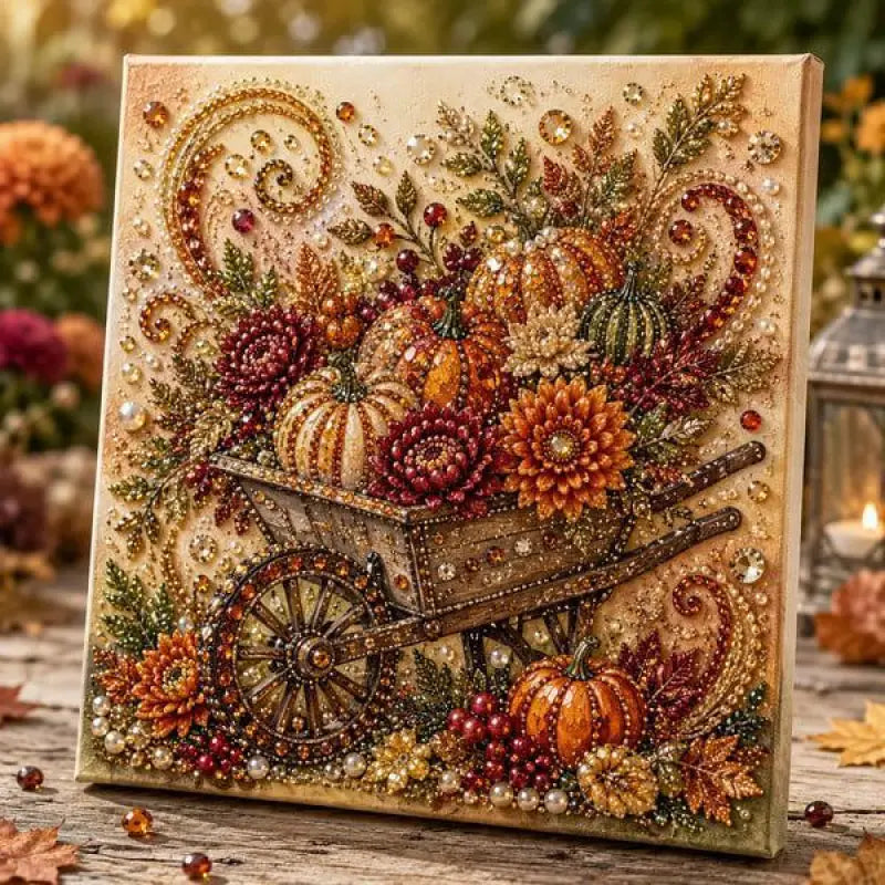 Natalia | Wall Art with Floral Beadwork