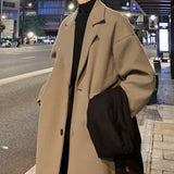 Emmett | Men's Wool Overcoat with Long Silhouette