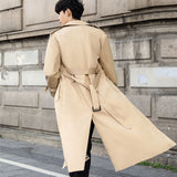 Tobias | Men's Trench Coat Cotton Blend with Acrylic Lining