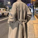Emmett | Men's Wool Overcoat with Long Silhouette