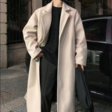 Emmett | Men's Wool Overcoat with Long Silhouette