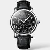 Adrian | Men's Chronograph Quartz Leather Strap Watch