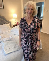 “The dress was very flattering”