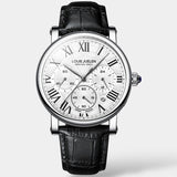 Adrian | Men's Chronograph Quartz Leather Strap Watch