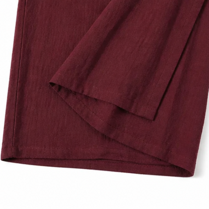 Lunavia – Women's Flowy Batwing Top and Wide-Leg Pants Set