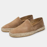 Sebastian | Men's Loafers with Suede Upper and Rubber Sole