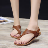 Valencia | Women's Sandals with Toe Loop and Buckle
