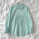 Sheer | Women's Shirt with Point Collar and Buttons