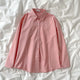 Sheer | Women's Shirt with Point Collar and Buttons