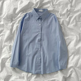 Sheer | Women's Shirt with Point Collar and Buttons