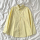 Sheer | Women's Shirt with Point Collar and Buttons