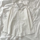 Sheer | Women's Shirt with Point Collar and Buttons