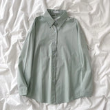 Sheer | Women's Shirt with Point Collar and Buttons