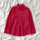 Sheer | Women's Shirt with Point Collar and Buttons