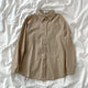 Sheer | Women's Shirt with Point Collar and Buttons