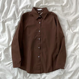 Sheer | Women's Shirt with Point Collar and Buttons