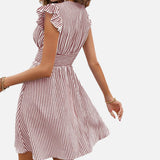 Laricci | Women’s Elegant Stripe Mini Dress