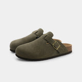 Charles | Men's Clogs with SuedeUpper and RubberSole