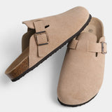 Charles | Men's Clogs with SuedeUpper and RubberSole