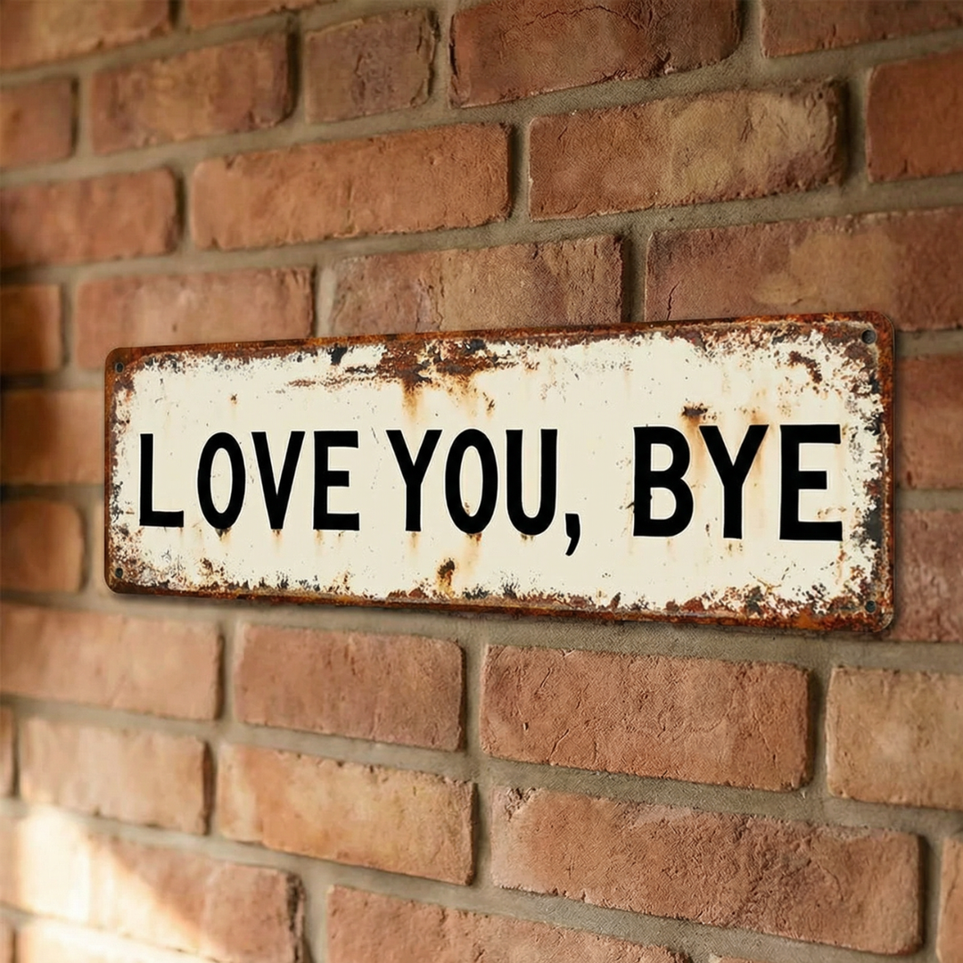Warmwell - Vintage metal wall sign