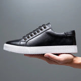 Quentin | Men's Leather Shoes with Leather Upper Insole