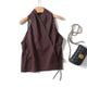 Valienne | Women's Vest with Wrap Front and Tie