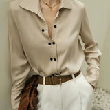 Seraphina | Women Blouse With Minimal Sophisticated Style