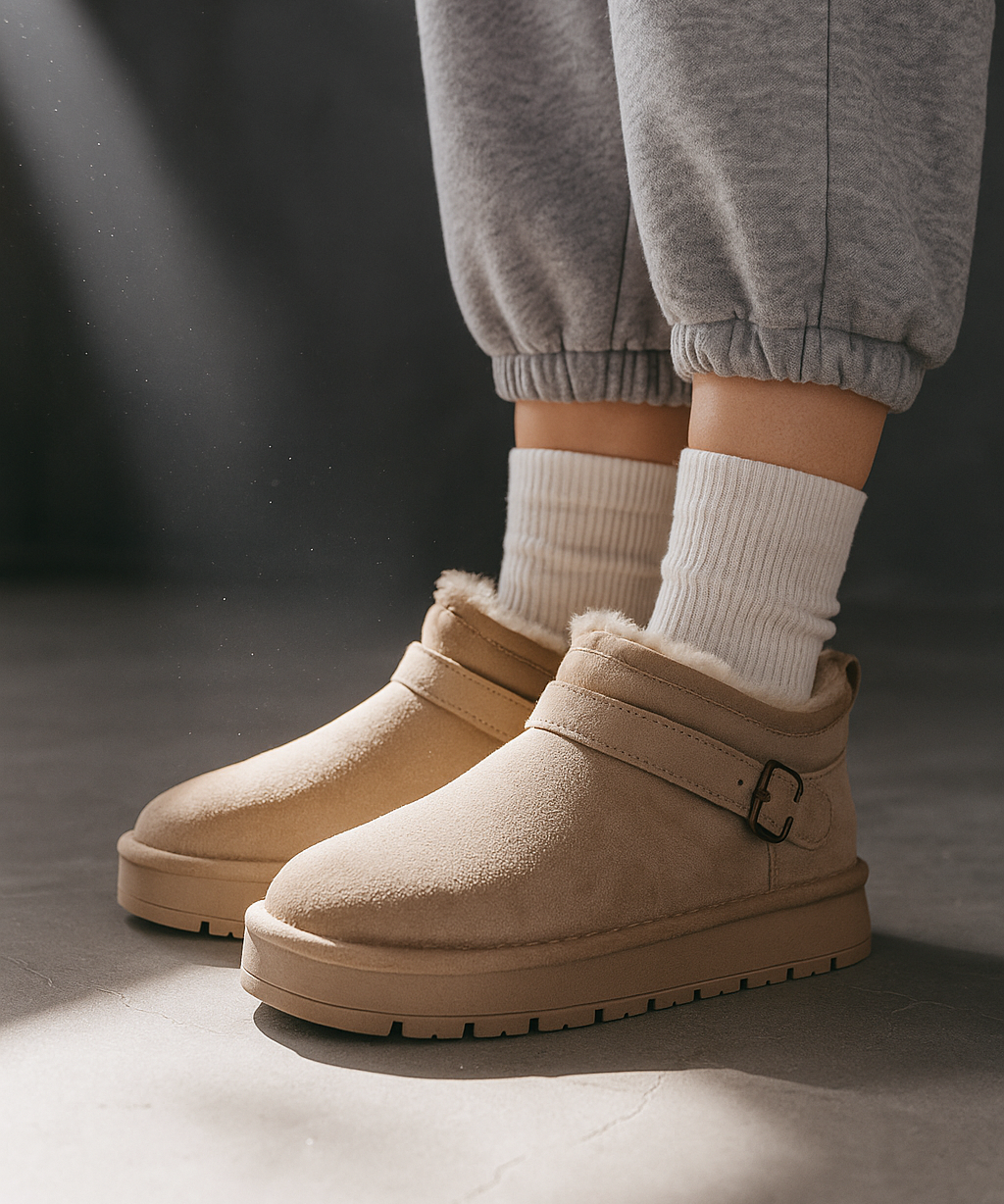 Winslet | Women Boots with Plush Interior and Non-slip