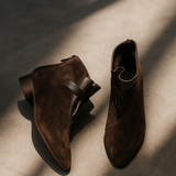 Vivienne | Women’s Boots with Suede and Zipper Closure