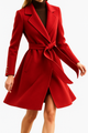 Kate | Women's Wool Cashmere Blend Coat with Belted Waist
