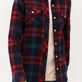 Olive | Women Shirt With Fleece Lined Interior