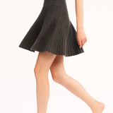 Theodora | Women's Skirt with High Waist and Umbrella Cut