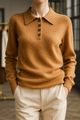 Harriet | Women Polo Sweater With Button Front Design