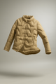 Natalie | Women's Chevron Quilted Duck Down Jacket with Snap Button Closure