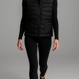 Janet | Women's Ultra-Light Hooded Duck Down Vest with Slim Fit