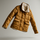 Joan | Women's Reversible Duck Down Jacket with Snap Button Closure