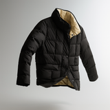 Joan | Women's Reversible Duck Down Jacket with Snap Button Closure