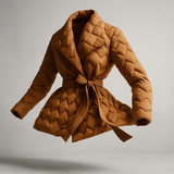 Vanessa | Women's Sculpted Belted Duck Down Puffer Coat