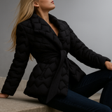 Vanessa | Women's Sculpted Belted Duck Down Puffer Coat