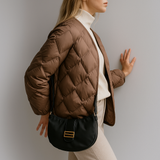 Dakota | Women's Quilted Down Jacket with Diamond Stitch Design