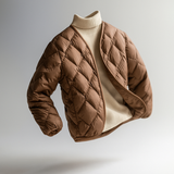 Dakota | Women's Quilted Down Jacket with Diamond Stitch Design