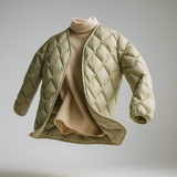 Dakota | Women's Quilted Down Jacket with Diamond Stitch Design