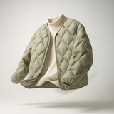 Dakota | Women's Quilted Down Jacket with Diamond Stitch Design