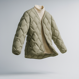 Dakota | Women's Quilted Down Jacket with Diamond Stitch Design