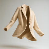 Johanna | Women's Wool Blend Blazer with Tailored Relaxed Silhouette