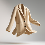 Johanna | Women's Wool Blend Blazer with Tailored Relaxed Silhouette