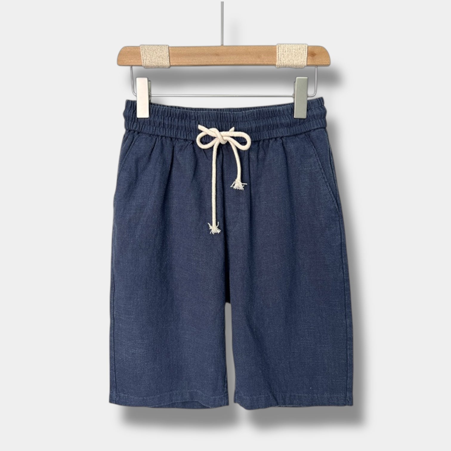 Griffin | Men's Shorts with Linen and Relaxed Fit