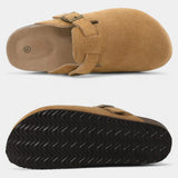 Charles | Men's Clogs with SuedeUpper and RubberSole