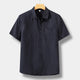 Lucius | Men's Linen Short Sleeve Shirt with Relaxed Fit